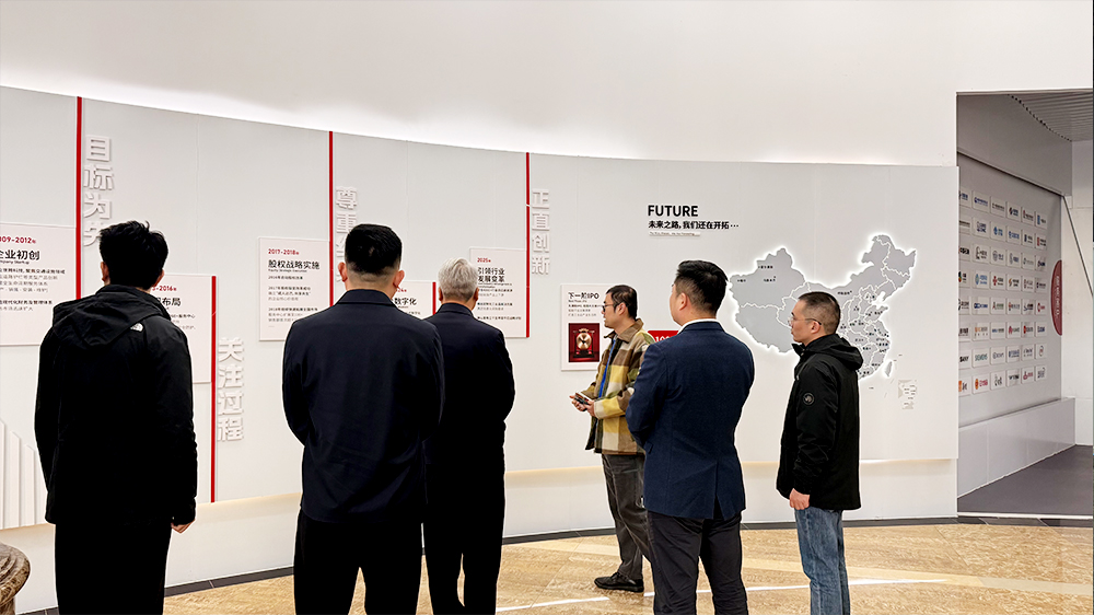 山东东宏管业股份有限公司一行到访OG东方厅